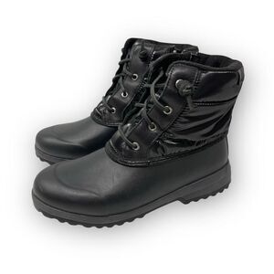 Sperry Maritime Repel Nylon Boot Black Women’s Size 7.5